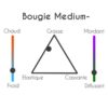 Bougie ronde 220g Medium-