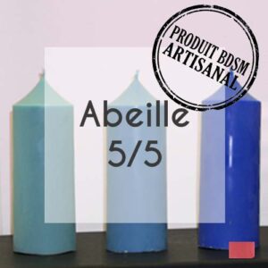 bougie_BDSM_220g_abeille Bougie ronde 220g Abeille