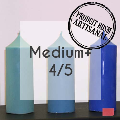 Bougie ronde 220g Medium+