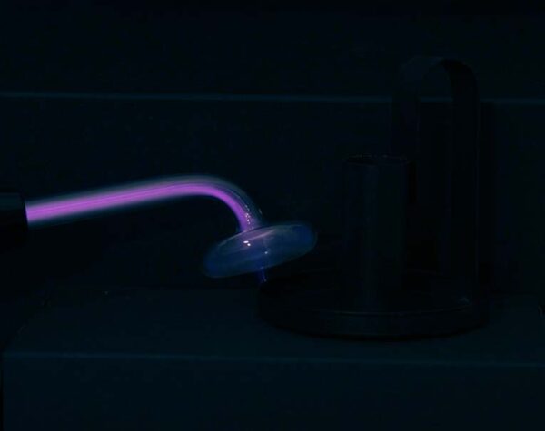 Ampoule de Violetwand grosse électrode de surface