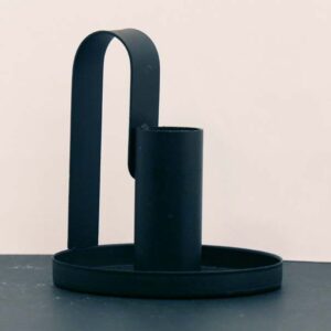 Bougeoir métallique pour les cierges de 75g