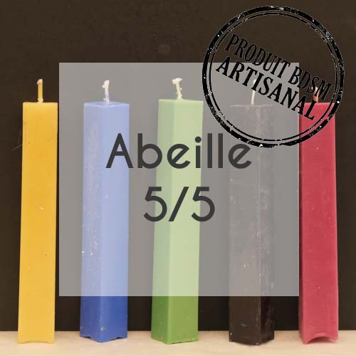 Bougie carrée 75g Abeille