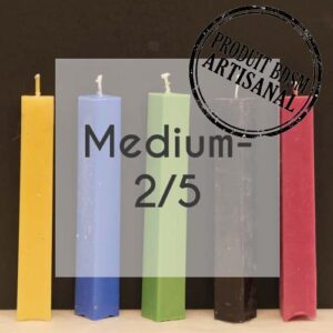 Bougie carrée 75g Medium-