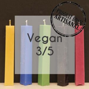 Bougie carrée 75g Vegan