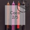 Lot de 10 bougies cierge Coco
