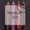 Lot de 10 bougies cierge Medium-