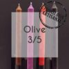 Lot de 10 bougies cierge Olive
