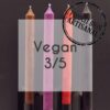 Lot de 10 bougies cierge Vegan