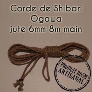 Corde Ogawa jute 8m 6mm préparation main